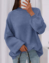 PRETTYGARDEN Women's Fall Oversized Sweaters Chunky Knit Mock Neck Long Sleeve Casual Trendy Pullover Winter Clothes PRETTYGARDEN