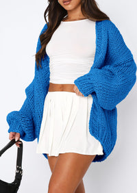 PRETTYGARDEN Cardigan Sweaters for Women Trendy Fall Fashion Long Sleeve Chunky Knit Cardigans Winter Clothing Outfits