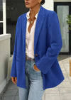 PRETTYGARDEN Women's Winter Corduroy Blazers Jackets Dressy Casual Ribbed Long Sleeve Lapel Fashion Work Business Outerwear