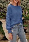 PRETTYGARDEN Women's Fall Pullover Sweater Casual Long Sleeve Loose Chunky Knit Tops Blouse Winter Fashion Clothing