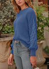 PRETTYGARDEN Women's Fall Pullover Sweater Casual Long Sleeve Loose Chunky Knit Tops Blouse Winter Fashion Clothing