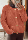 PRETTYGARDEN Cardigan Sweaters for Women Trendy Oversized Knit Chunky Button Cardigans Fall Winter Outfits with Pockets