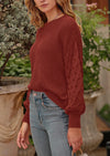 PRETTYGARDEN Women's Fall Pullover Sweater Casual Long Sleeve Loose Chunky Knit Tops Blouse Winter Fashion Clothing