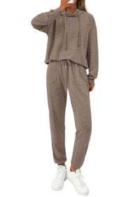 PRETTYGARDEN Women's Two Piece Outfits Sweatsuits Lounge Sets Hoodies Sweatshirt Joggers Sweatpants Fall Fashion Clothes