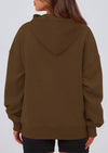PRETTYGARDEN Womens Oversized Hoodies Fleece Hooded Sweatshirts Long Sleeve Pullover Tops Fall Outfits Winter Clothes