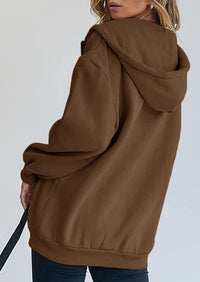 Long Sleeve Zip Up Y2K Hoodies With Pockets