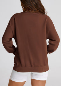 Full Zip Up Long Sleeve Loose Fit Trendy Casual Cardigan with Pockets
