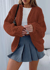 PRETTYGARDEN Cardigan Sweaters for Women Trendy Fall Fashion Long Sleeve Chunky Knit Cardigans Winter Clothing Outfits