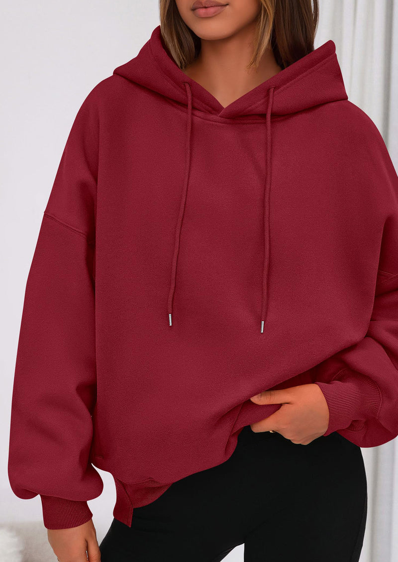 PRETTYGARDEN Womens Oversized Hoodies Sweatshirt Long Sleeve Loose Fit Going Out Tops Trendy Casual Fall Fashion Outfits