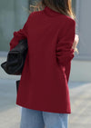 PRETTYGARDEN Fall Blazers for Women Business Casual Long Sleeve Lapel Pockets Dressy Suit Jackets Work Office Clothes