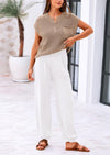 PRETTYGARDEN Womens Two Piece Outfits Sweater Sets Knit Pullover Tops And High Waisted Pants Matching Tracksuit Sweatsuit Set