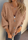 PRETTYGARDEN Cardigan Sweaters for Women Trendy Fall Long Sleeve Button Down Oversized Chunky Knit Sweater Outerwear