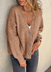 PRETTYGARDEN Cardigan Sweaters for Women Trendy Fall Long Sleeve Button Down Oversized Chunky Knit Sweater Outerwear