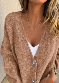 PRETTYGARDEN Cardigan Sweaters for Women Trendy Fall Long Sleeve Button Down Oversized Chunky Knit Sweater Outerwear