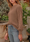 PRETTYGARDEN Women's Fall Pullover Sweater Casual Long Sleeve Loose Chunky Knit Tops Blouse Winter Fashion Clothing