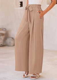 Wide Leg High Waisted Loose Pants