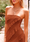 PRETTYGARDEN Womens Asymmetrical Party Cocktail Formal Maxi Dresses