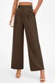 Wide Leg High Waisted Business Casual Work Pants