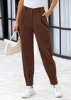 PRETTYGARDEN Womens Dress Pants Business Casual Trendy High Waisted Ankle Length Dressy Trousers Slacks Work Clothes