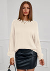 PRETTYGARDEN Women's Fall Oversized Sweaters Dressy Casual Long Sleeve Chunky Knit Winter Pullover Tops Holiday Outfits PRETTYGARDEN