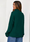 PRETTYGARDEN Womens Turtleneck Long Sleeve Sweater Fall Trendy Loose Fit Casual Tops Chunky Knit Pullover Sweaters