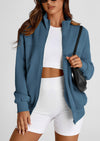 PRETTYGARDEN Women's Spring Fall Fashion Full Zip Up Sweatshirt Long Sleeve Loose Fit Trendy Casual Jacket with Pockets