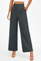 Wide Leg High Waisted Business Casual Work Pants