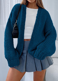 PRETTYGARDEN Cardigan Sweaters for Women Trendy Fall Fashion Long Sleeve Chunky Knit Cardigans Winter Clothing Outfits