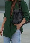 PRETTYGARDEN Fall Blazers for Women Business Casual Long Sleeve Lapel Pockets Dressy Suit Jackets Work Office Clothes