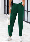 PRETTYGARDEN Womens Dress Pants Business Casual Trendy High Waisted Ankle Length Dressy Trousers Slacks Work Clothes