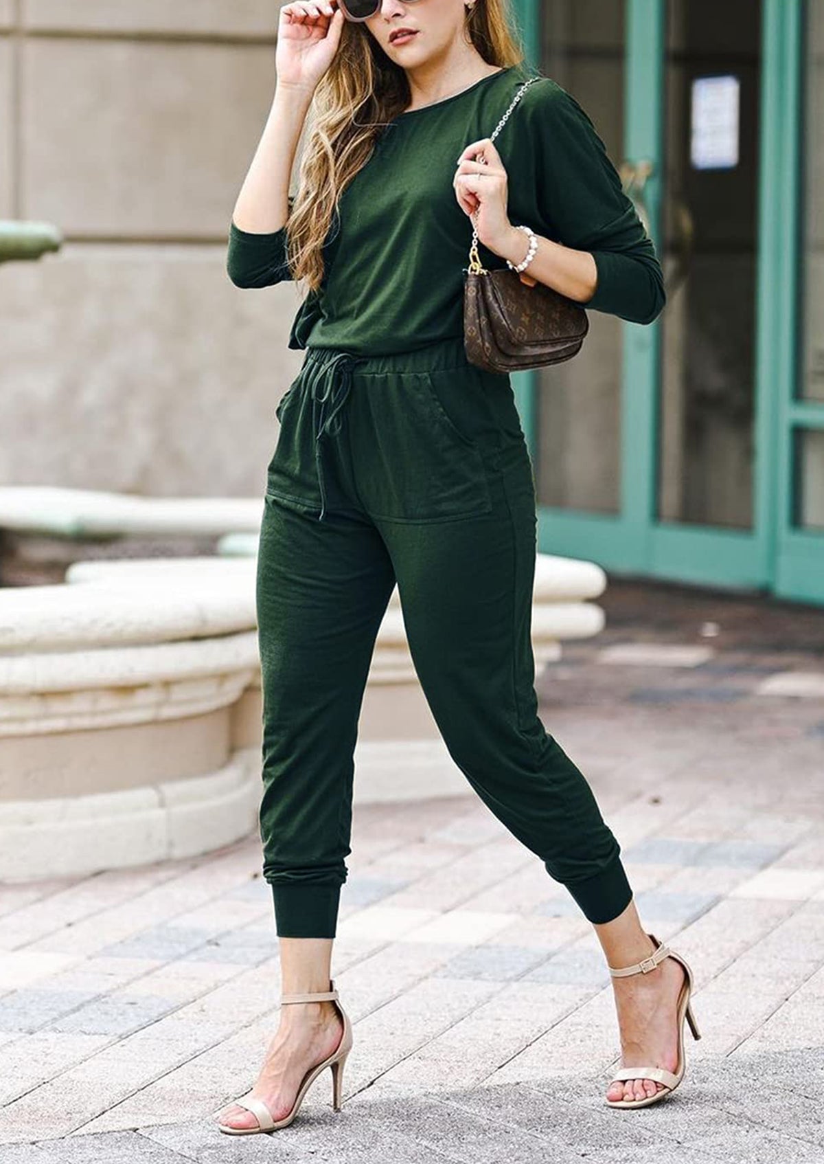 Black Two Pieces Oversized Fall Tracksuit
