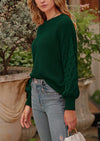PRETTYGARDEN Women's Fall Pullover Sweater Casual Long Sleeve Loose Chunky Knit Tops Blouse Winter Fashion Clothing