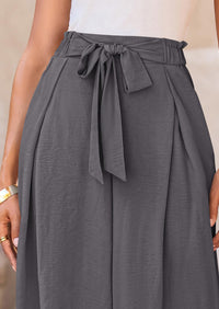 Wide Leg High Waisted Loose Pants