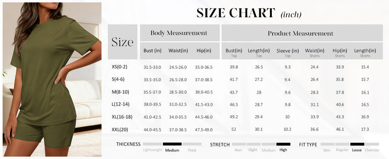 PRETTYGARDEN Women's Two Piece Matching Lounge Sets Summer Casual Tops Short Sleeve Shirts Shorts Travel Airport Outfits PRETTYGARDEN