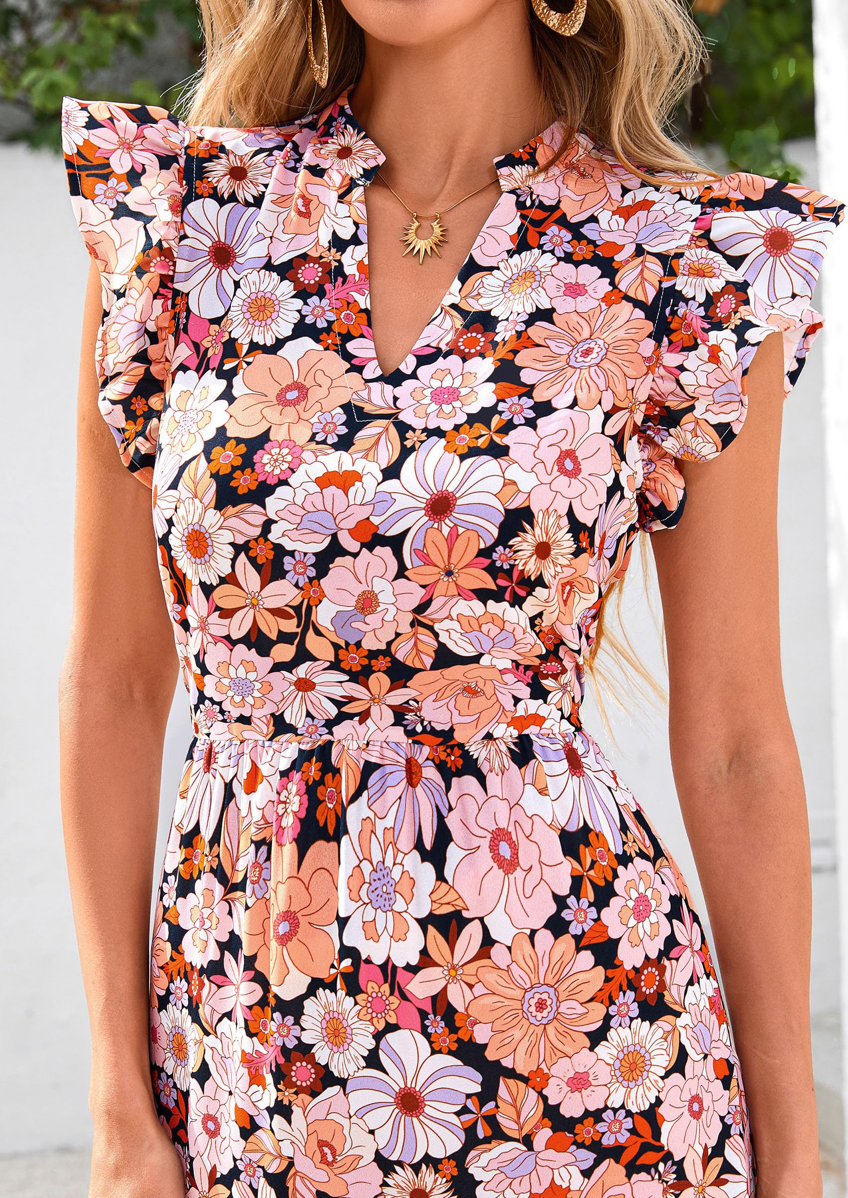 PRETTYGARDEN Bohemian Leisure Beach Vacation Dresses