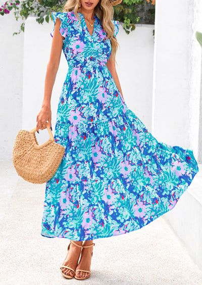 PRETTYGARDEN Bohemian Leisure Beach Vacation Dresses