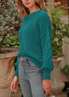 PRETTYGARDEN Women's Fall Pullover Sweater Casual Long Sleeve Loose Chunky Knit Tops Blouse Winter Fashion Clothing