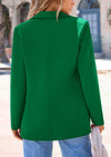 Business Casual Long Sleeve Notch Lapel Trendy Blazers