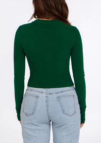 Long Sleeve Crop Tops Y2K Fashion Clothes Basic Slim Fit Blouses