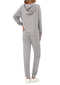 PRETTYGARDEN Women's Two Piece Outfits Sweatsuits Lounge Sets Hoodies Sweatshirt Joggers Sweatpants Fall Fashion Clothes
