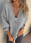 PRETTYGARDEN Cardigan Sweaters for Women Trendy Fall Long Sleeve Button Down Oversized Chunky Knit Sweater Outerwear