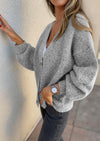 PRETTYGARDEN Cardigan Sweaters for Women Trendy Fall Long Sleeve Button Down Oversized Chunky Knit Sweater Outerwear