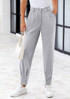 PRETTYGARDEN Womens Dress Pants Business Casual Trendy High Waisted Ankle Length Dressy Trousers Slacks Work Clothes