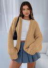 PRETTYGARDEN Cardigan Sweaters for Women Trendy Fall Fashion Long Sleeve Chunky Knit Cardigans Winter Clothing Outfits