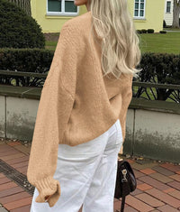 PRETTYGARDEN Womens Cropped Cardigans Trendy PRETTYGARDEN Long Sleeve Cropped Sweaters for Women Ruffle Oversized CardiganRuffle Open Front Chunky Knit Sweater Oversized Button Down Fall Clothes PRETTYGARDEN