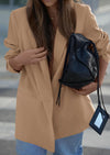 PRETTYGARDEN Fall Blazers for Women Business Casual Long Sleeve Lapel Pockets Dressy Suit Jackets Work Office Clothes
