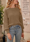 PRETTYGARDEN Women's Fall Pullover Sweater Casual Long Sleeve Loose Chunky Knit Tops Blouse Winter Fashion Clothing