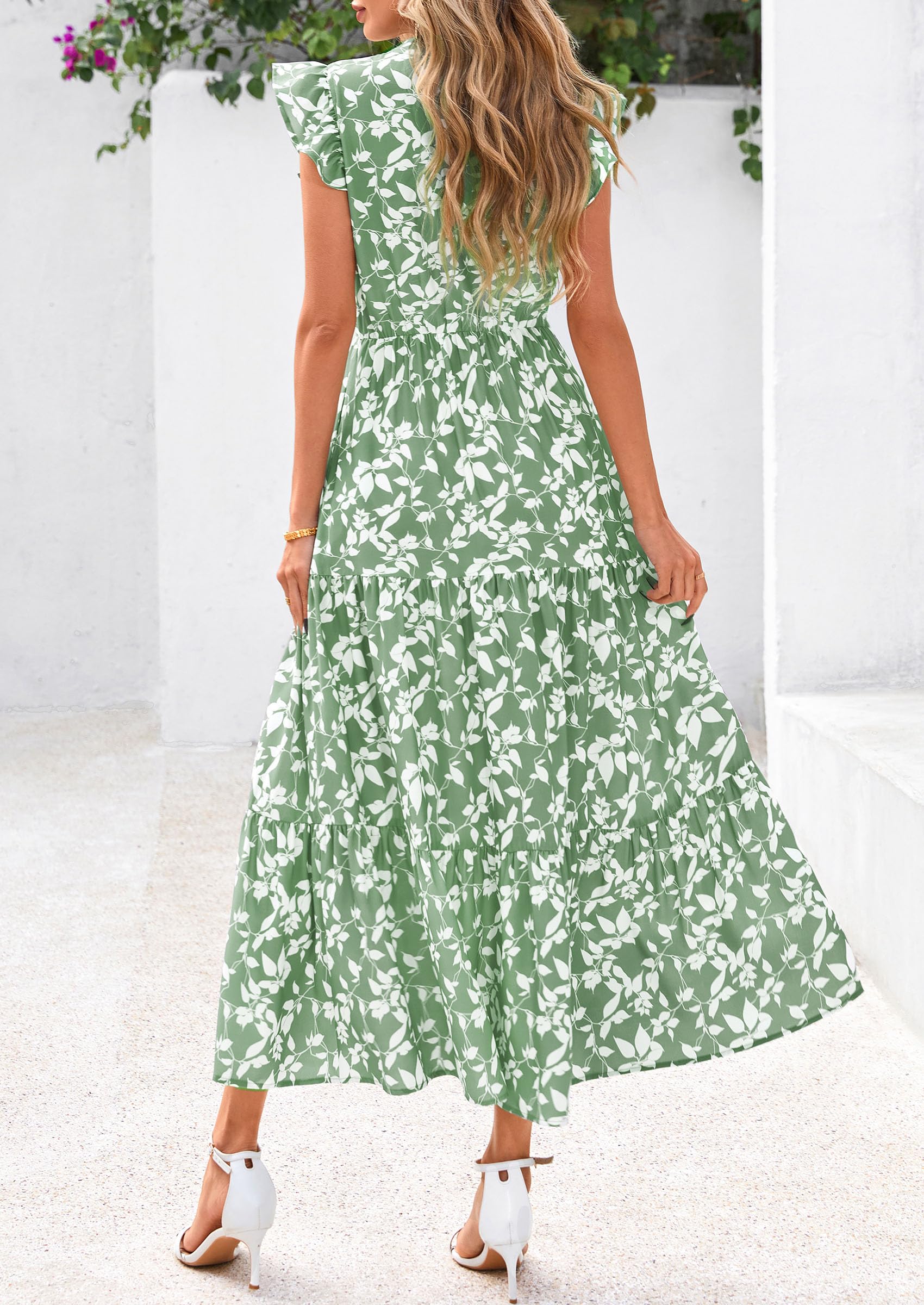 PRETTYGARDEN Bohemian Leisure Beach Vacation Dresses