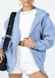 Long Sleeve Zip Up Y2K Hoodies With Pockets