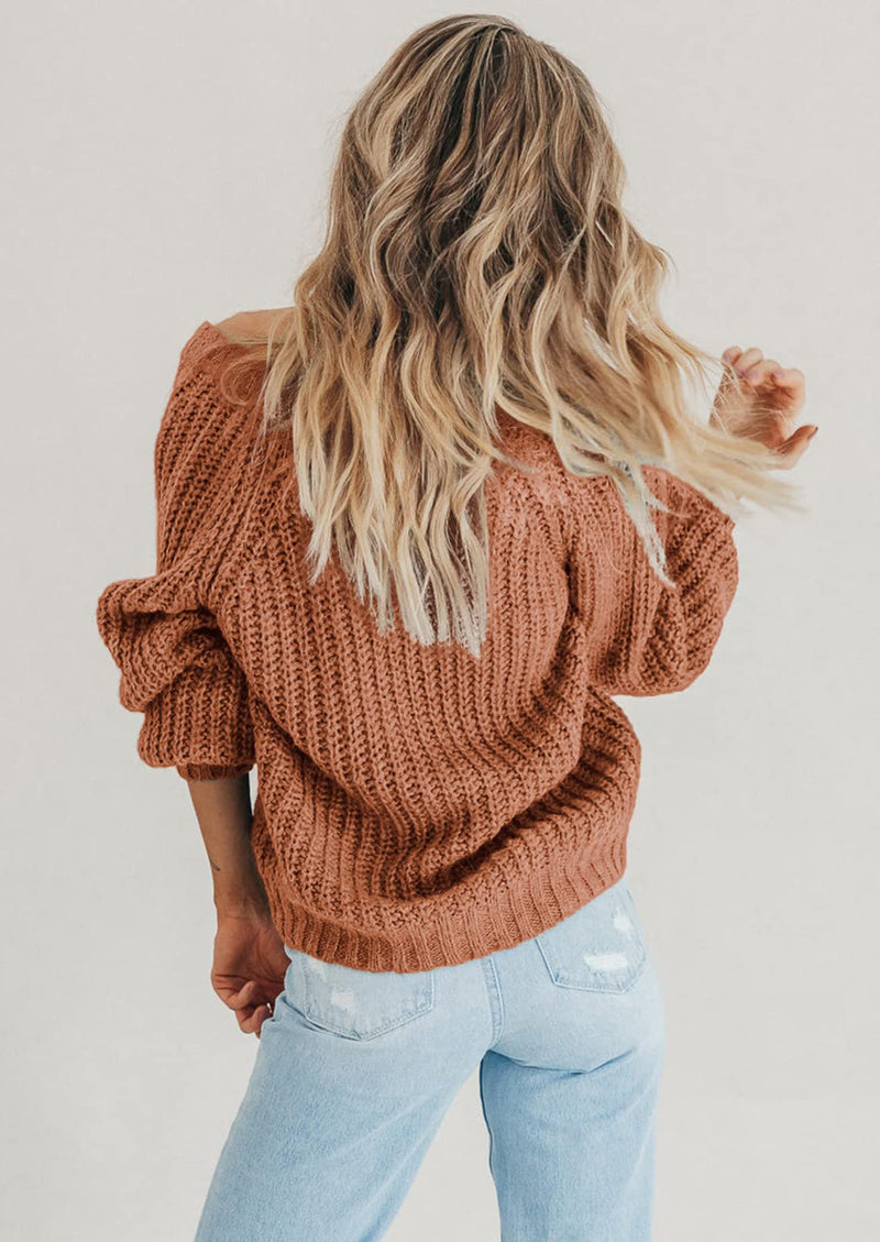 PRETTYGARDEN Women's Chunky Knit Open Front Sweater Long Sleeve Button Loose Short Cardigan Outerwear Coats